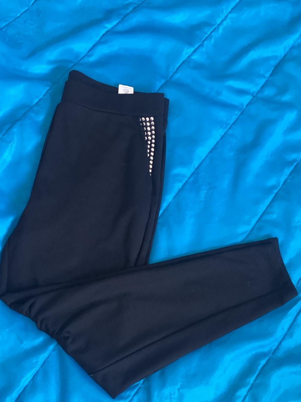 Michael Kors Black Logo-Trim Top